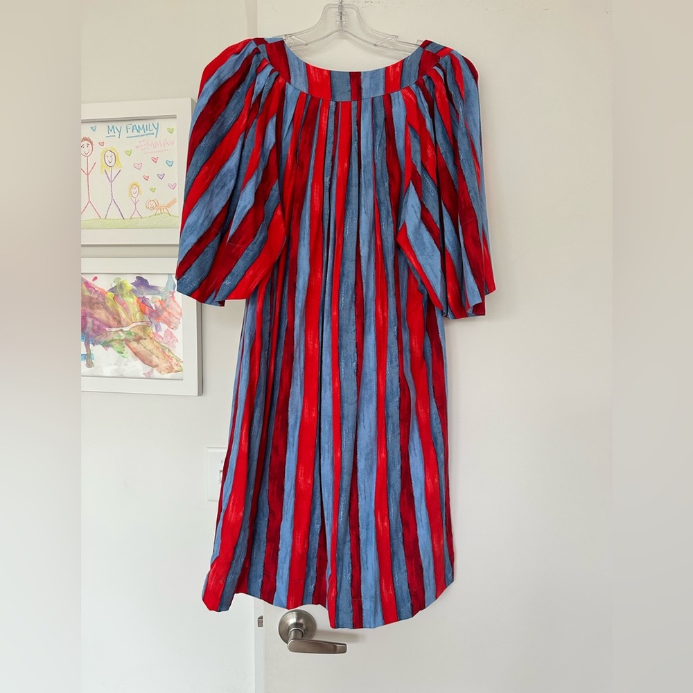 NWOT Tuckernuck Pomander Place Painterly Striped Finley Dress - Picture 4 of 5